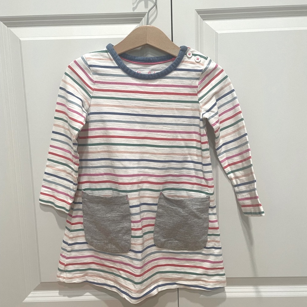 Mini Boden 🌈 Striped Dress
